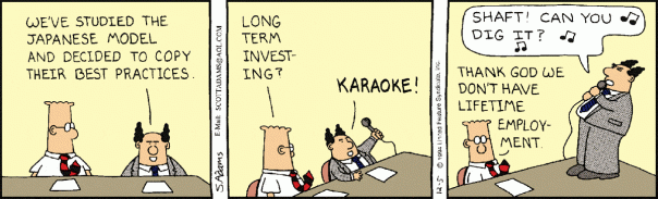Morning Story and Dilbert